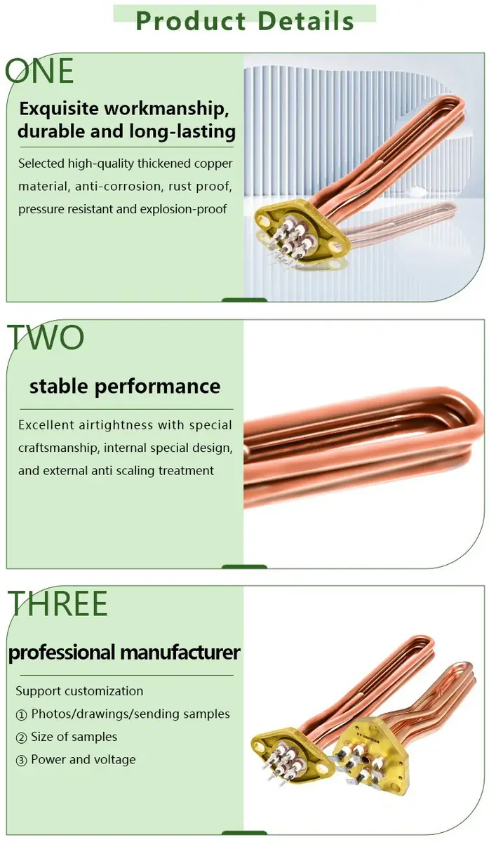 Coffee Machine Boiler Heater — product detail 4
