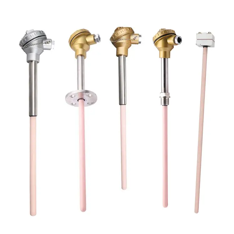 S Type Ceramic Thermocouple — High Temperature Sensor R S B Platinum Rhodium Type Ceramic Probe Thermocouple 1