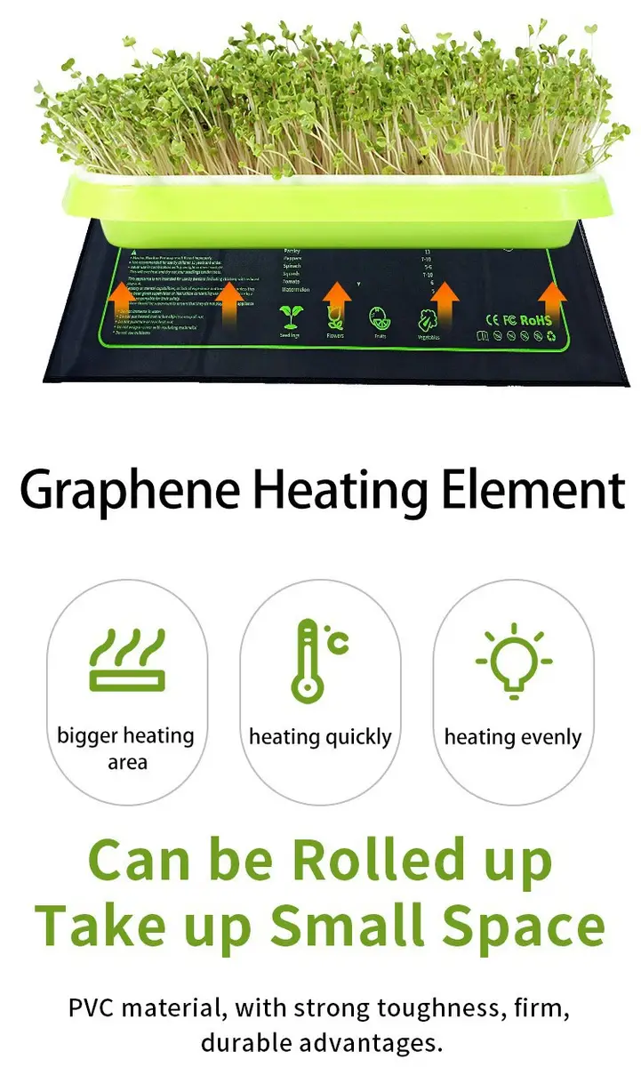 Plant Heat Mat Controller — Seedling Heat Mat 802 2