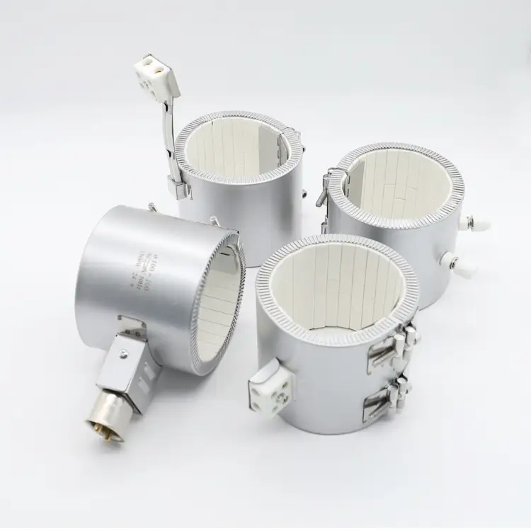 Electric Heat Resistance — wholesale price 220v 500w industrial extruder band insulator ceramic heating elements for injection molding machine 1