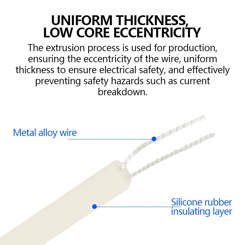 Refrigerator Heating Cable — silicon heating cable 7 3