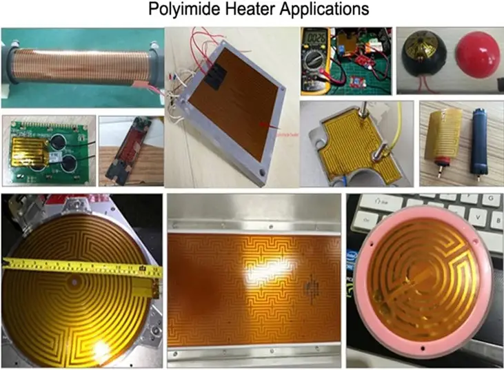 Polyimide Heater Element — 611uvWRDEnLACSL1200 10