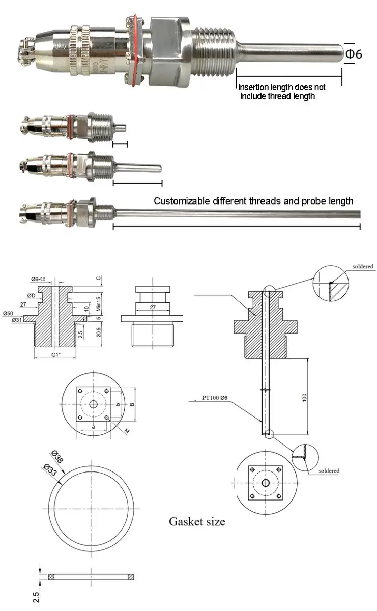Thermometers Sensor — product detail 3