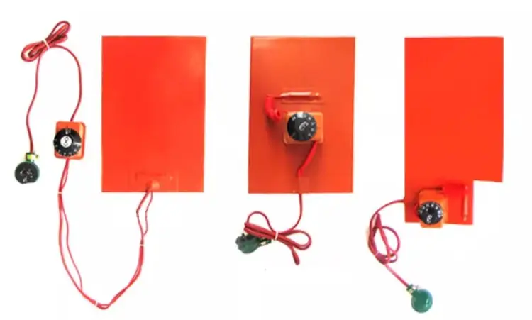 24v Temperature Control Flexible Silicone Heating Pad Heater — product detail 4
