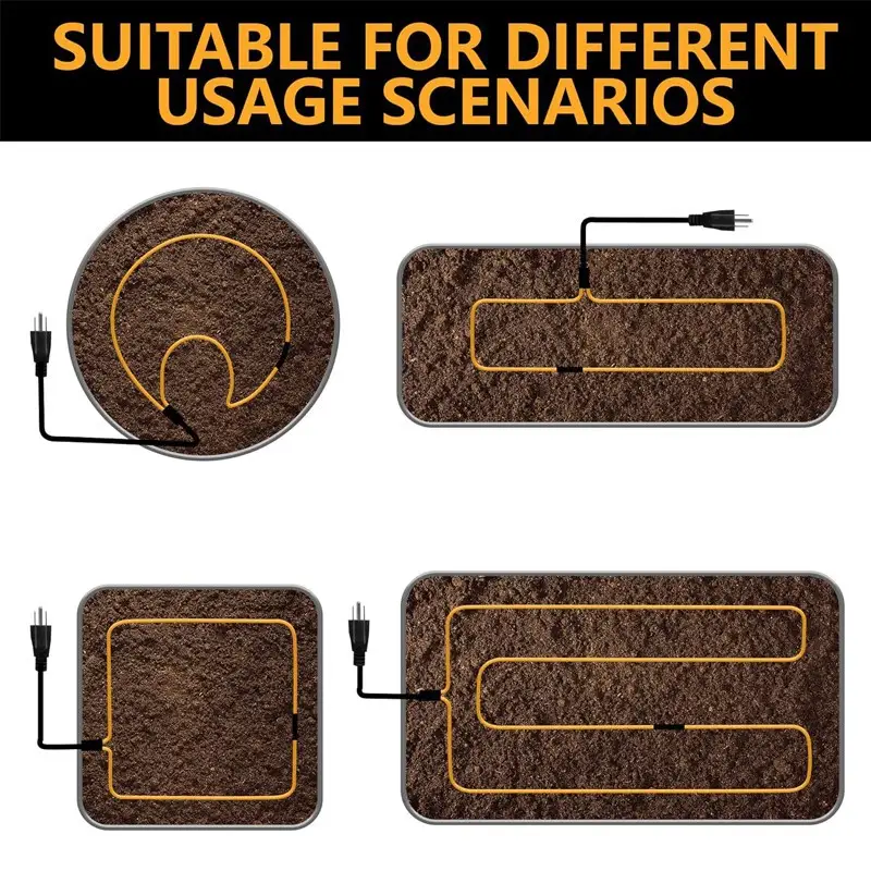 Greenhouse Heating Cable — Soil Heating Cable 12 5