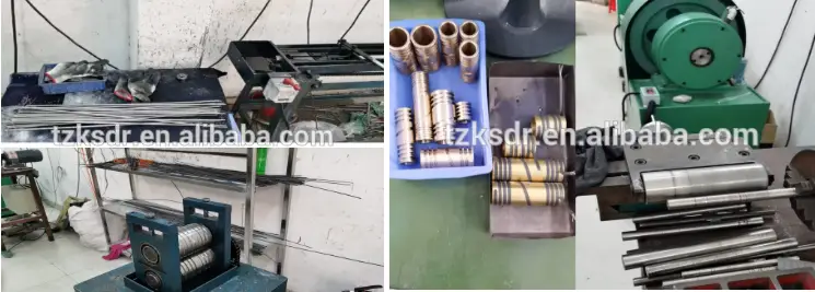Spiral Coil Heater — 220v industrial stainless steel air resistance spring electrical hot runner heater coil with thermocouple 7