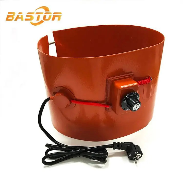Flexible Silicone Rubber Band Heater — drum heater china 5
