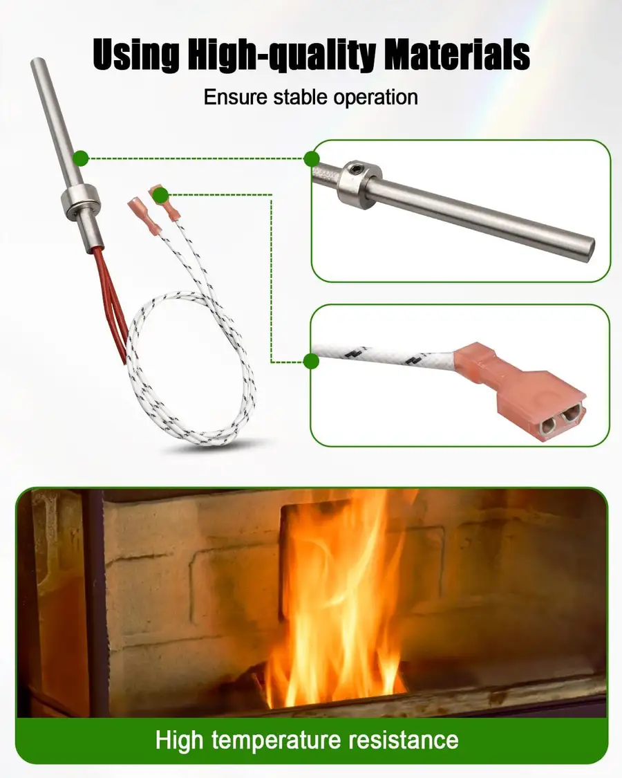 Hot Rod Ignitor for Englander Summers Heat Timber Ridge Pellet Stove — Hot Rod Ignitor 6 6