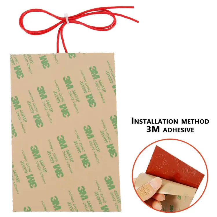 Silicone Rubber Heater Pad — 220v rubber silicon heater 3