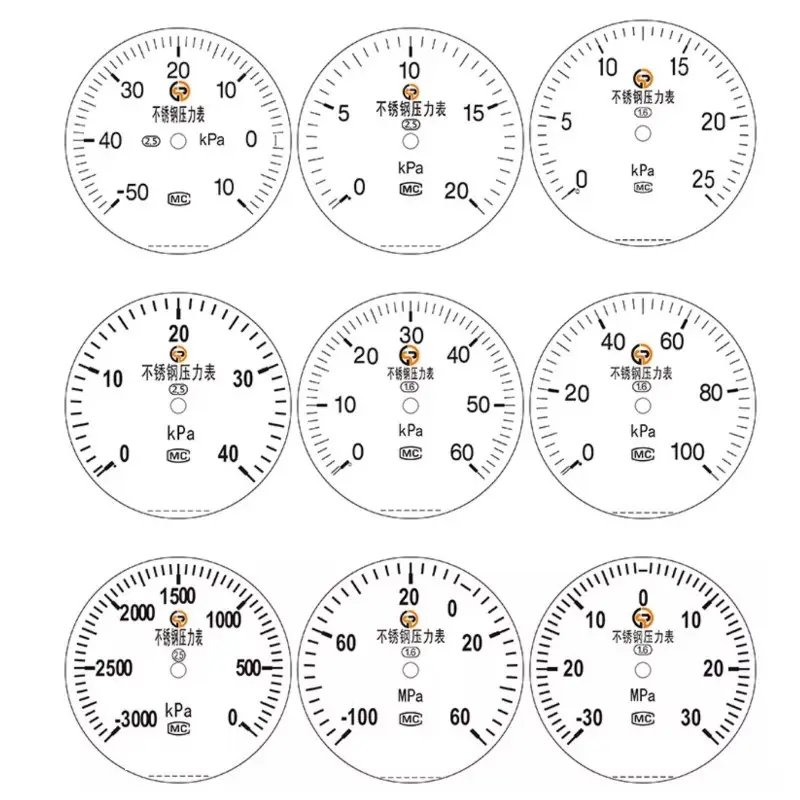 Air Pressure Gauge — pressure gauge 4 4