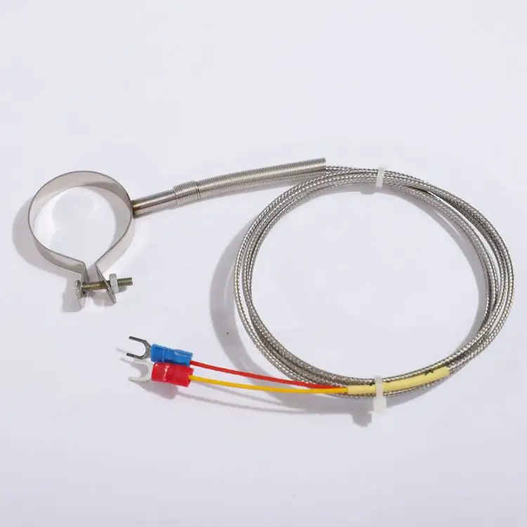 Pipe Surface Type K Thermocouple Clamp Temperature Sensor — product detail 3