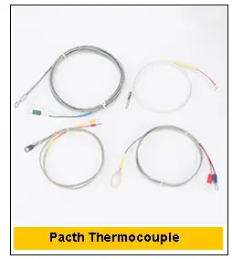 Armored Thermocouple — 1200c stainless steel probe high temperature sensor industry k type thermocouple with plug 18