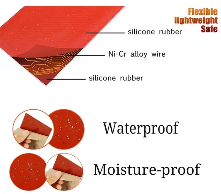 Silicone Rubber Heater Pad — product detail 4
