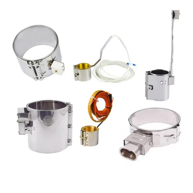 Extruder Barrel Ceramic Heater Band — Brass Heater Band 4 8