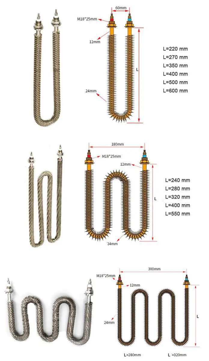 Fin Heating Element — 翅片加热管细节 3