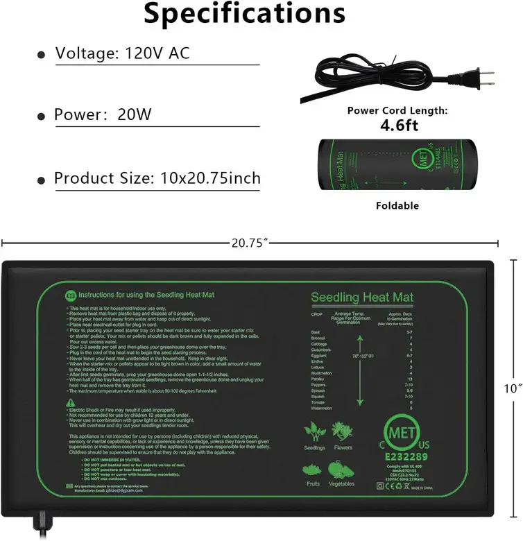 Plant Heat Mat Controller — 71gSYWvRUGLACSL1500 7