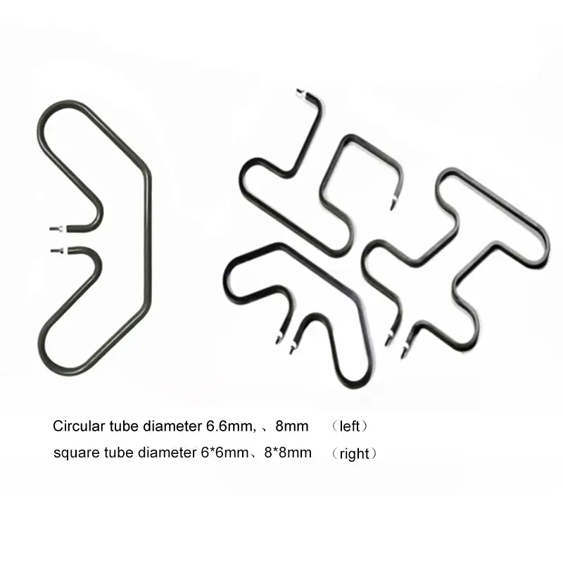 Hot Runner Manifold Heater — Stainless Steel Electric Straight Air Flexible Bendable Tubular Hot Runner Manifold Heater 2