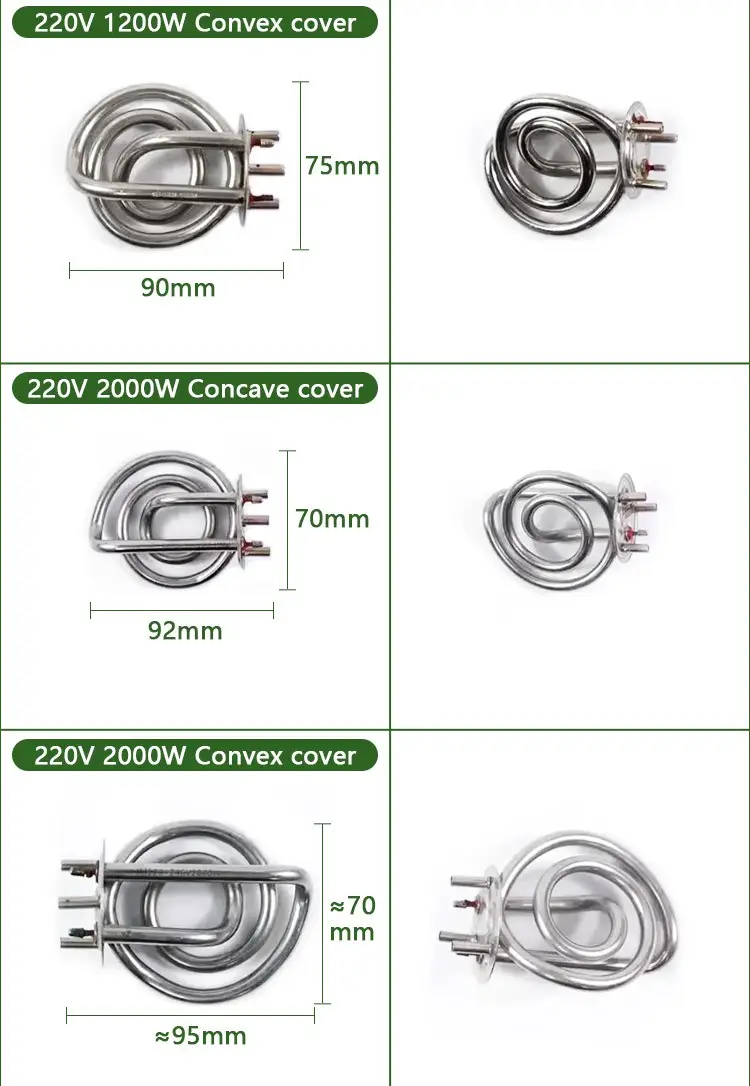 Electric Kettle Heating Element — product detail 6