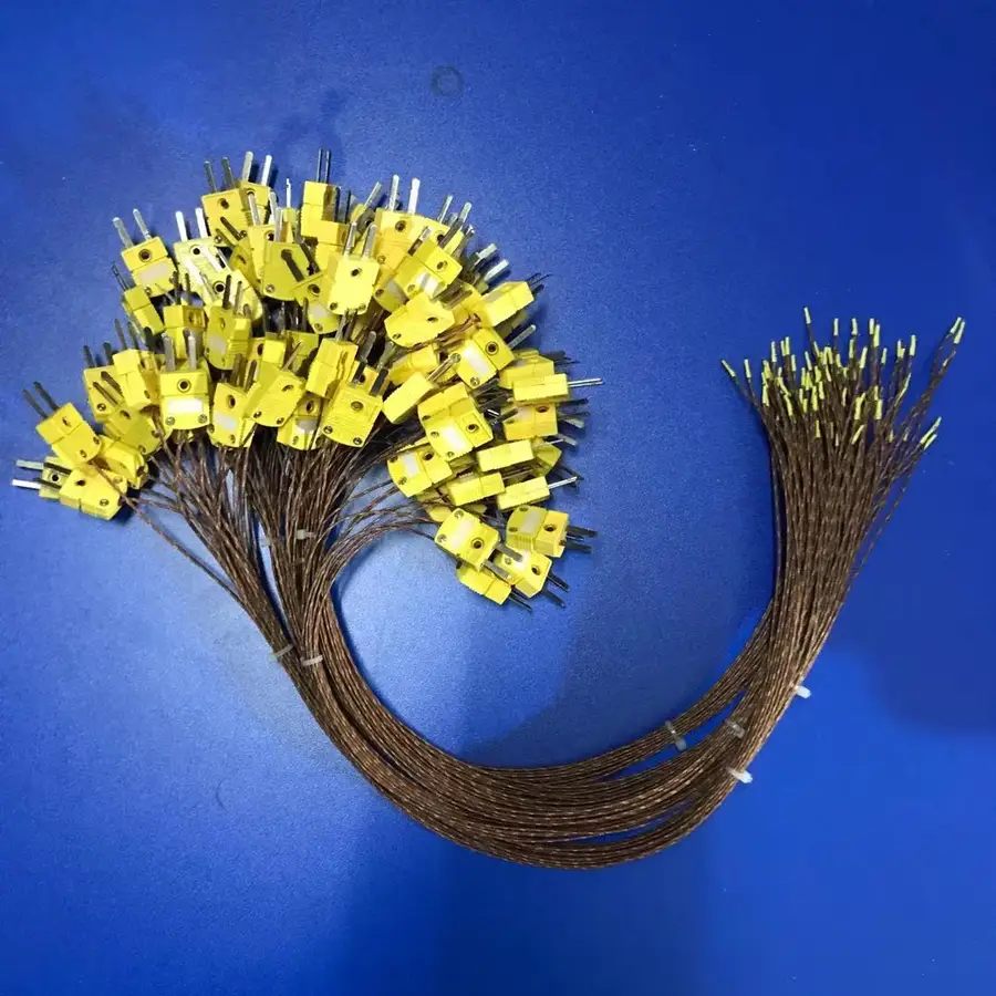 Thermocouple Plug — industrial mi E T J K type male female plug temperature thermocouple connector 5