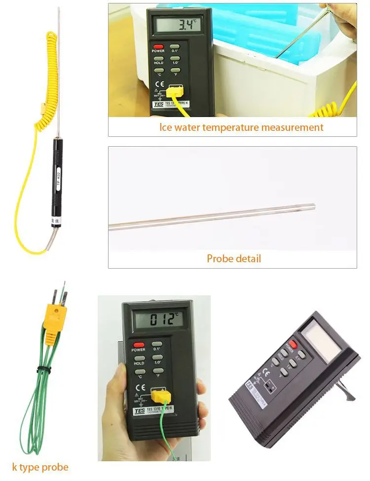 High Temperature Sensor K Type Digital Thermometer — product detail 2