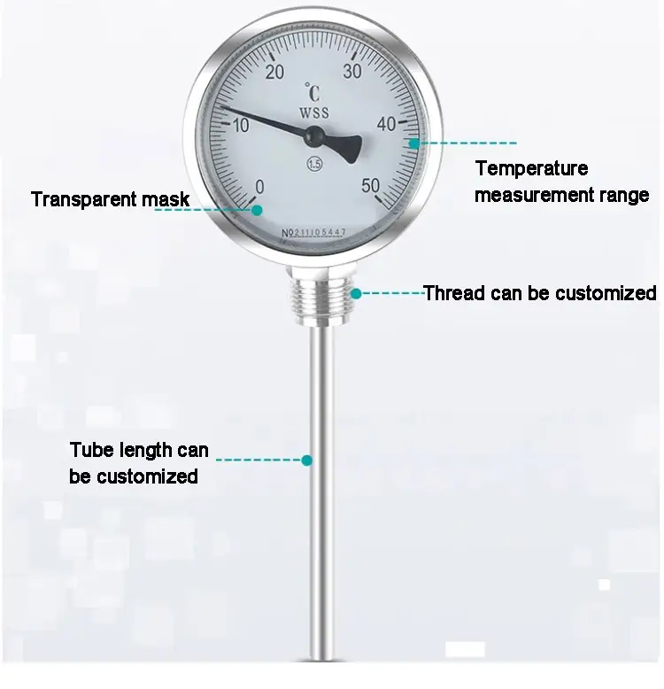 Bimetallic Thermometer — product detail 1