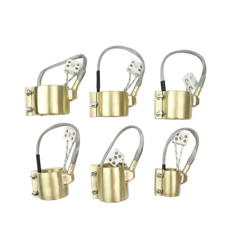 Band Heating Element Electric Copper Barrel Brass Heater For Extruder — brass band heater 1 1 3
