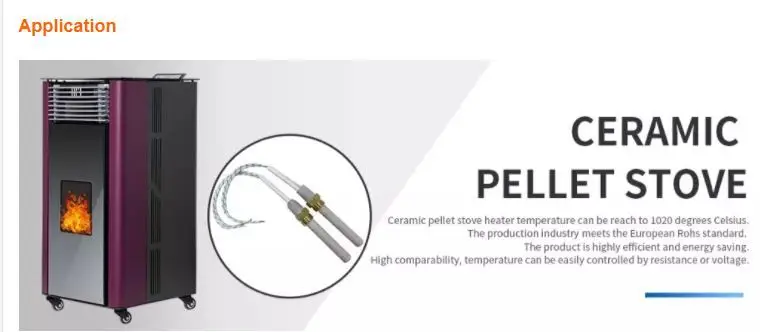 Ceramic Igniter For Pellet Stove — product detail 5