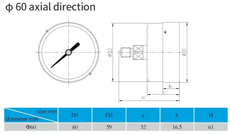 Air Pressure Gauge — product detail 11