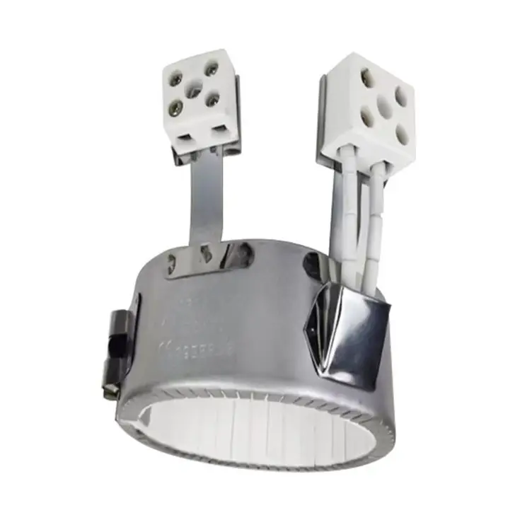 Screw Barrel Electric Ceramic Band Heater For Injection Molding Machine — plastic extruder heater 9