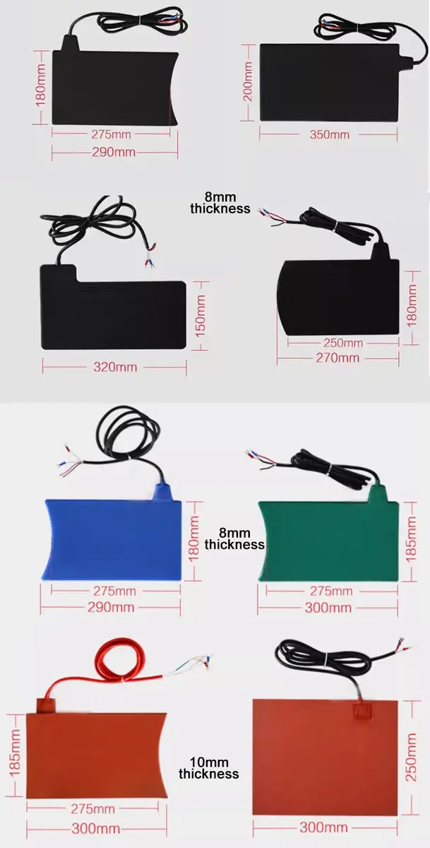 Silicone Heater Pads Vulcanized Plate — product detail 3