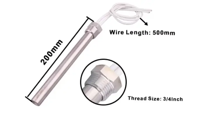 Immersion Cartridge Heater — product detail 3