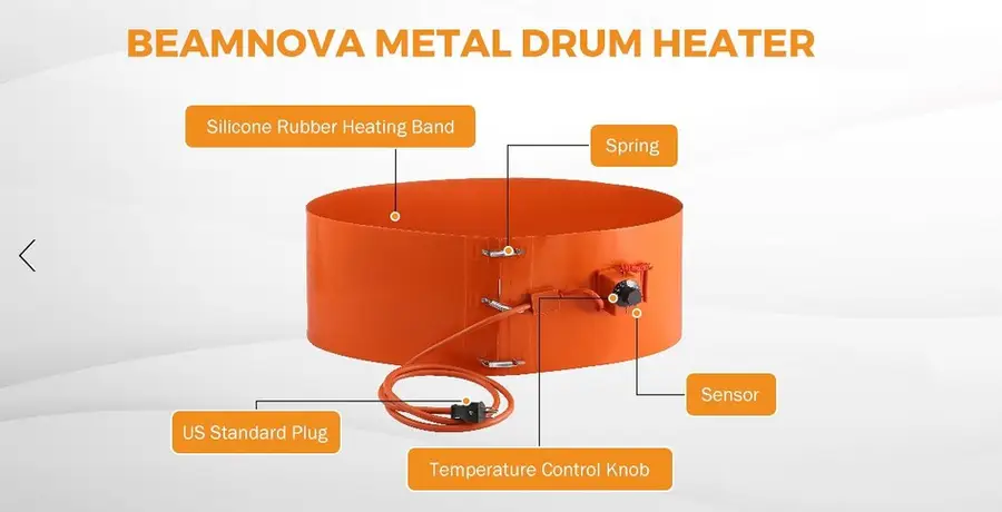 Silicone Rubber Heater Jacket — product detail 6