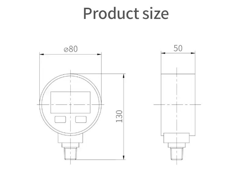 Digital Pressure Gauge — product detail 3