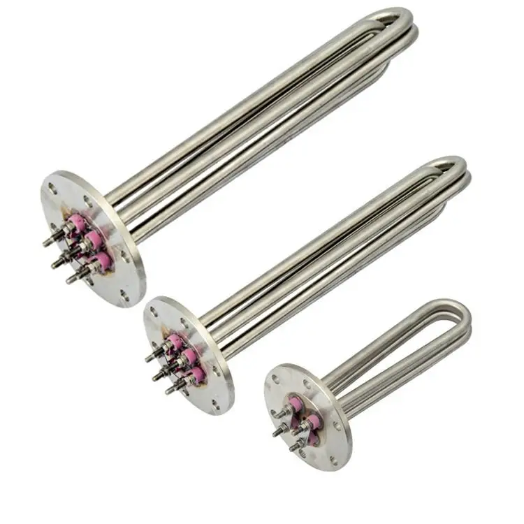 Flanged Immersion Tubular Heater — 3 immersion electric coil heater element (1) 3