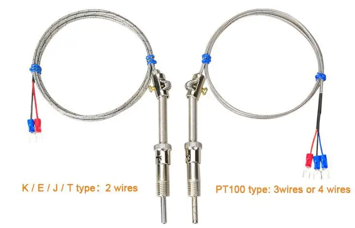 j type Temperature Sensor thermocouple bayonet — product detail 1