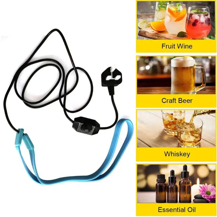 Fermentation Heater — 220v Electric Silicone Brew Belt Fermentation Heating Belt for Fermenting Brewing Wine Kombucha 5