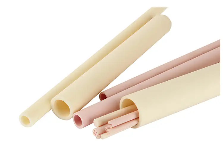 99.9% 95% Corundum Thermocouple Alumina Ceramic Tube — product detail 3