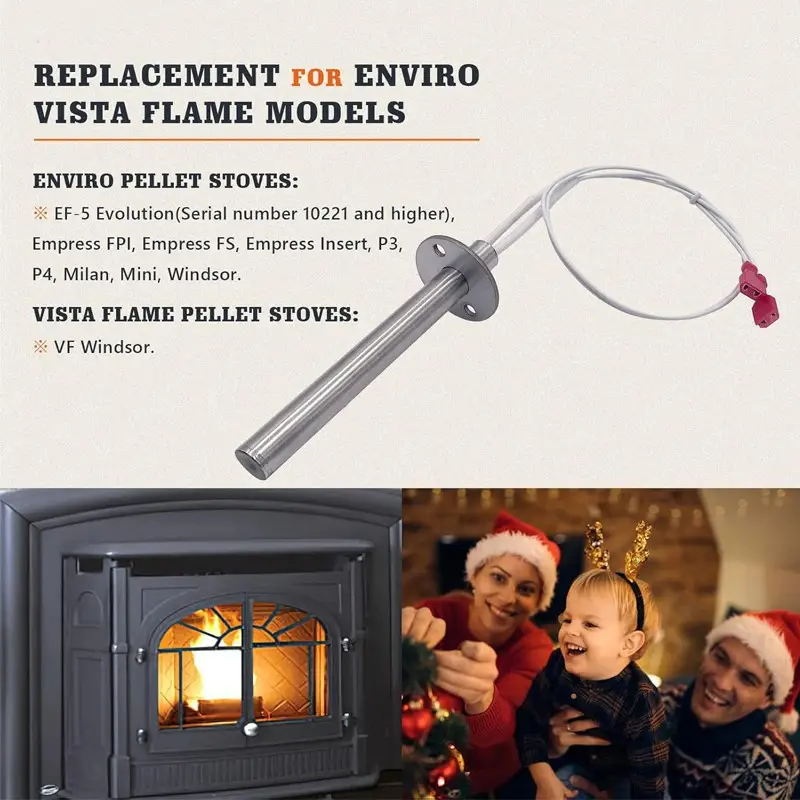 Pellet Igniter for Enviro Vista Flame — Pellet Stove Igniter 4 1