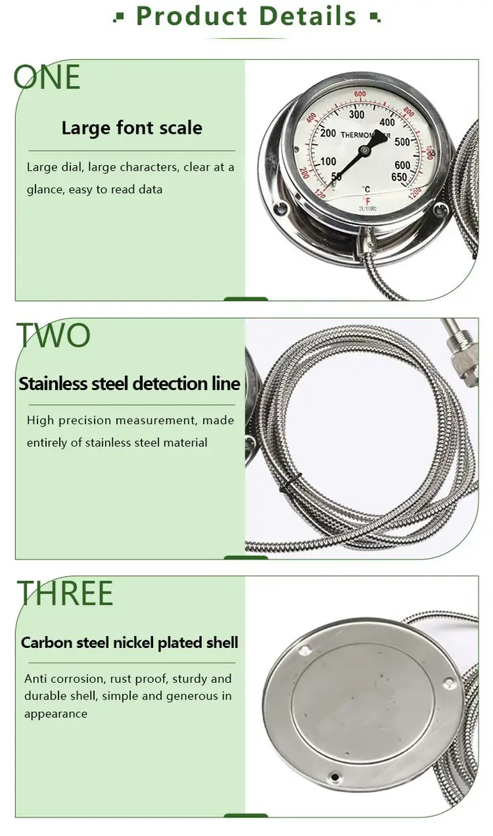Reading Dial Capillary Thermometer — product detail 4