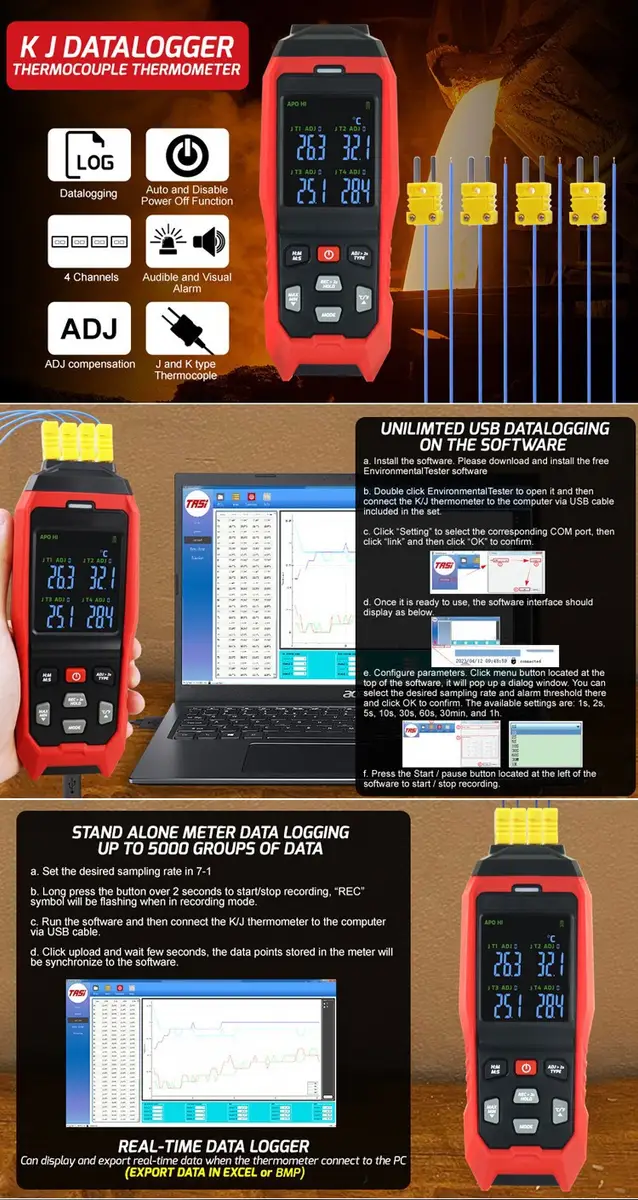 Thermometer Data Logger — product detail 1