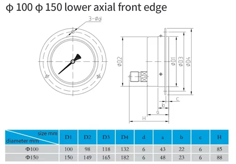 Air Pressure Gauge — product detail 10