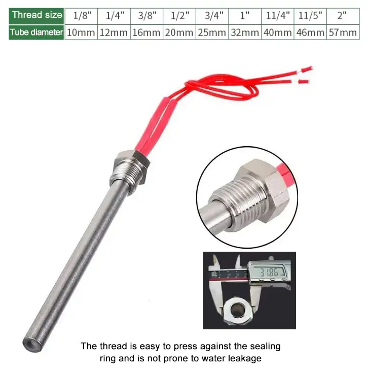 Immersion Cartridge Heater — product detail 5