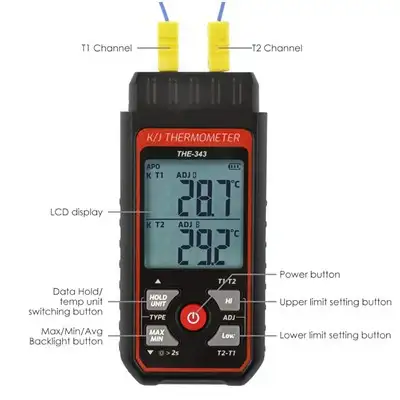 Digital Thermocouple Thermometer — gallery image 2