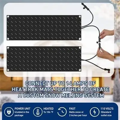 Outdoor Snow Melting Electric Heating Mats — gallery image 5