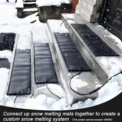 Heated Snow Ice Melting Driveway Mat — gallery image 4