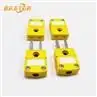 Yellow Mini K Type Thermocouple Connector Plug — gallery image 2