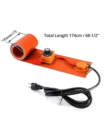 Drum Silicone Heater Flexible — gallery image 4