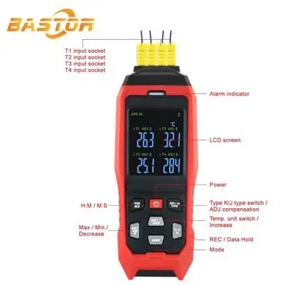 Thermocouple K Thermometer — gallery image 6