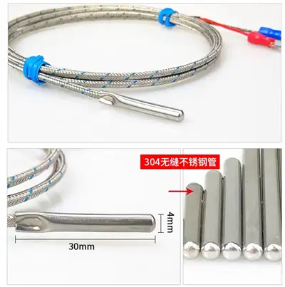 3 Wire Thermocouple Pt100 High Temperature Sensor RTD Pt1000 — gallery image 4