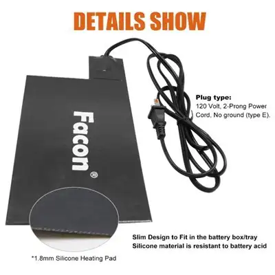 24v Battery Heating Pad — gallery image 2